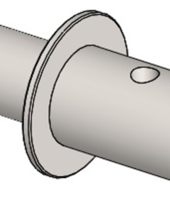 Shaft Ø31,9 Discharger Ø75 TS